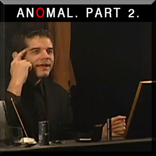 Mentalist Ehud Segev performs his critically acclaimed show "Anomal" Part 2