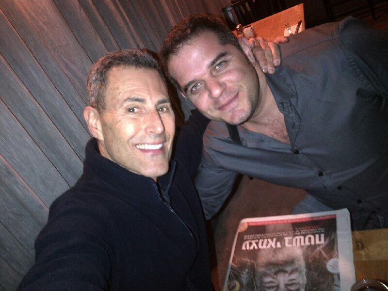 Ehud Segev and Uri Geller