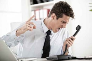 Angry Businessman